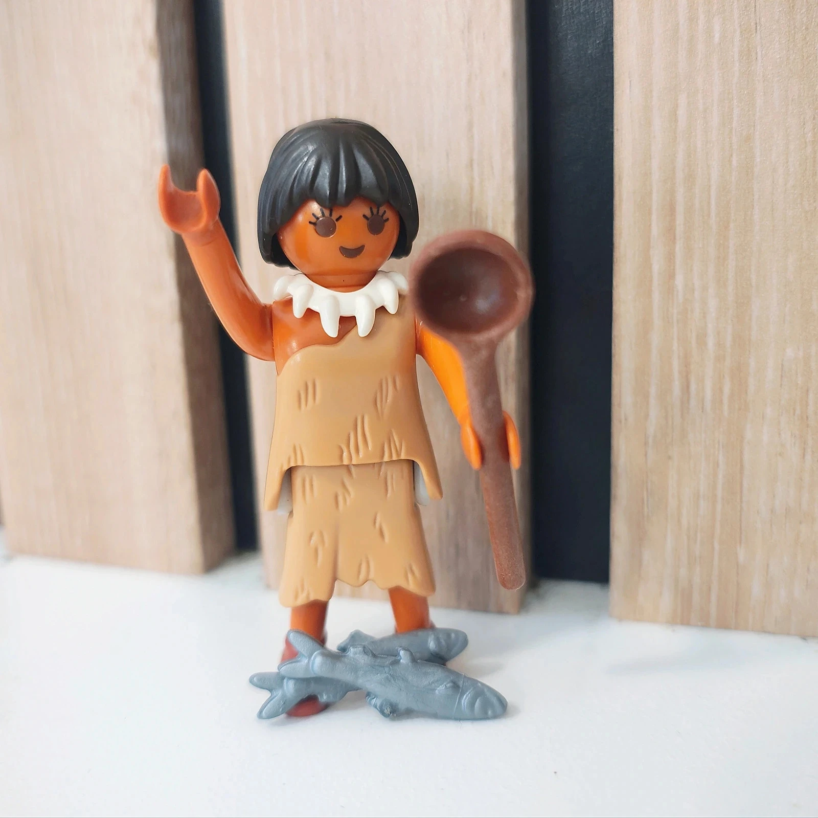 Personnage bonhomme Playmobil collection indien + accessoires sur la photo